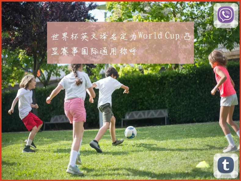 世界杯英文译名定为World Cup 凸显赛事国际通用称呼